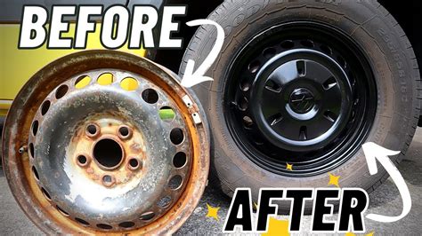 remove rust from tire rims.